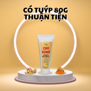 Cao Gừng Xoa Bóp Eden Farm (TUÝP 80gr)