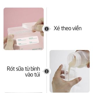 TÚI TRỮ SỮA MẸ MISUTA HỘP 30 TÚI 200ML 55208 - LADY'S PASSION