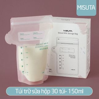 TÚI TRỮ SỮA MẸ MISUTA HỘP 30 TÚI 200ML 55208 - LADY'S PASSION