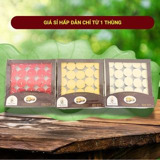 Hộp 100 Viên Nến Bơ Tealight Cháy 3.5h - Giá Sỉ & Bán Buôn