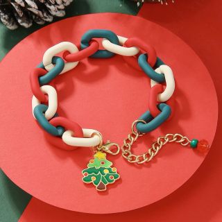 Lắc Tay Giáng Sinh acrylic xích mẫu mã hiện đại,, được nhiều bạn trẻ ưa thich. ( Hàng Giá Tận Xưởng )