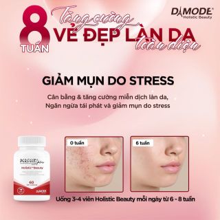 Viên uống trắng sáng da HOLISTIC DAMODE lọ 60 viên