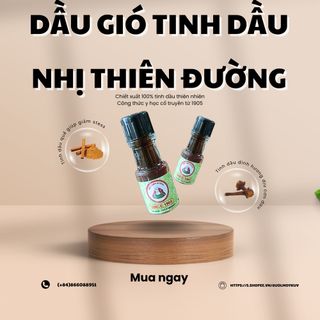 Dầu Gió Nhị Thiên Đường (chai 1,5 ml)