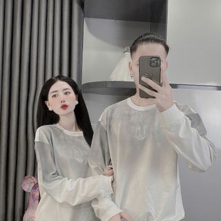 ÁO THUN TAY DÀI VẢI NỈ THÊU LOGO IN LOANG