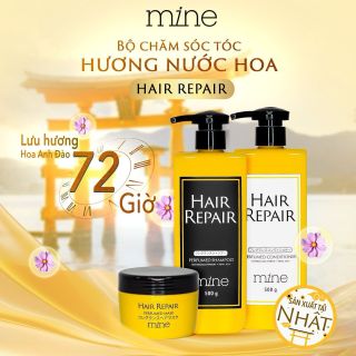 Dầu xả mềm mượt tóc MINE HAIR REPAIR PERFUMED CONDITIONER DAMODE chai 500ml