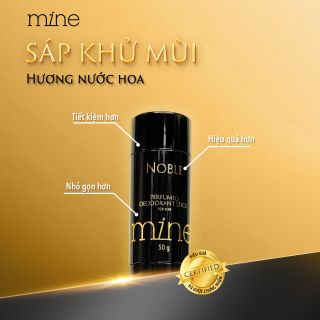 Sáp khử mùi Mine Perfumed Deodorant Stick For Men Noble chai 50g