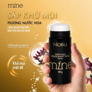 Sáp khử mùi Mine Perfumed Deodorant Stick For Men Noble chai 50g