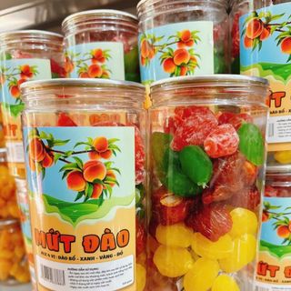 Mứt đào mix 4 loại vị mua 1 được 4 (500G)