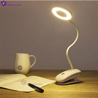 Sỉ Đèn Kẹp Bàn Học Đèn Kẹp Đọc Sách Pin Sạc Tích Điện 3 Màu Ánh Sáng SL828, SL904