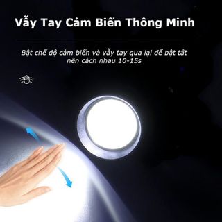 ĐÈN PIN ĐỘI ĐẦU T6 CẢM BIẾN VẪY TAY SIÊU SÁNG KIÊM SẠC DỰ PHÒNG ĐIỆN THOẠI, ZOOM GẦN XA GD185 - LADY'S PASSION