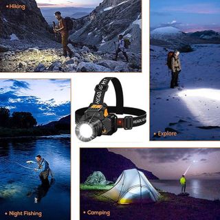 ĐÈN PIN ĐỘI ĐẦU T6 CẢM BIẾN VẪY TAY SIÊU SÁNG KIÊM SẠC DỰ PHÒNG ĐIỆN THOẠI, ZOOM GẦN XA GD185 - LADY'S PASSION