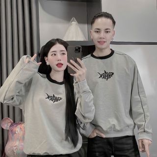 ÁO NỈ DÀI TAY THU ĐÔNG THÊU SIÊU HOT