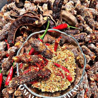 MÊ LY VỚI OMAI ME SẤY CAM THẢO CAY - MÓN NGON ĐỘC LẠ 500G