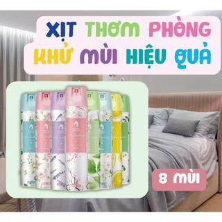 Chai Xịt Thơm Phòng, Khử Mùi Hôi Phòng - Bình Xịt Thơm Phòng Khử Mùi Flash Color