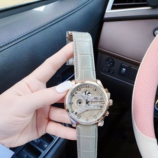 XẢ KHO ĐỒNG HỒ NAM DA TRUNG CẤP TAG HEU DÂY DA MẶT TRÒN TO 9