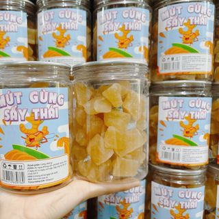 Mứt gừng sấy món ăn không thể thiếu cho thời tiết lạnh (400G)