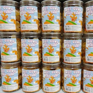 Mứt gừng sấy món ăn không thể thiếu cho thời tiết lạnh (400G)