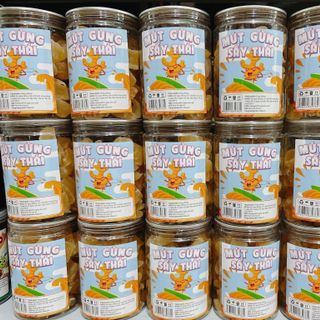 Mứt gừng sấy món ăn không thể thiếu cho thời tiết lạnh (400G)