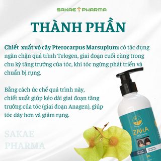 Zaha Iris Shampoo Dầu Gội Hỗ Trợ Giảm Rụng Tóc ,Kích THích Mọc Tóc Dành Cho Nữ 250ml