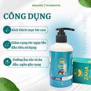 Zaha Iris Shampoo Dầu Gội Hỗ Trợ Giảm Rụng Tóc ,Kích THích Mọc Tóc Dành Cho Nữ 250ml