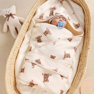 CHĂN Ủ CHO BÉ MUSLIN XUẤT HÀN 4 LỚP CAO CẤP THOÁNG KHÍ THẤM HÚT MỒ HÔI TỐT 56116 - LADY'S PASSION