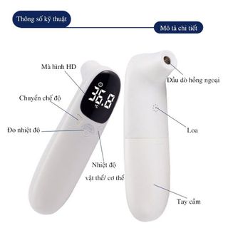 NHIỆT KẾ HỒNG NGOẠI THẾ HỆ MỚI CÓ SẠC ĐIỆN 55841 - LADY'S PASSION