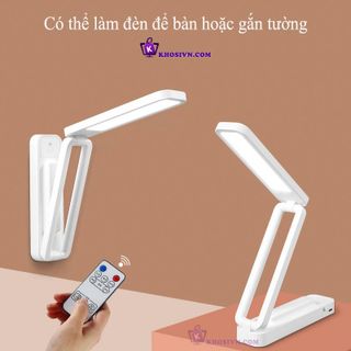 Sỉ Đèn Học Sạc Pin Tích Điện, Đèn Học Để Bàn Gấp Gọn Đèn Gắn Tường Đọc Sách Đa Năng 3 Màu Ánh Sáng SL-947