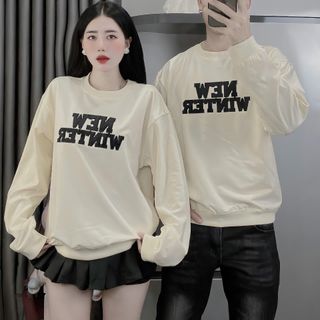 Áo thun cổ tròn dài tay thu đông nam nữ
