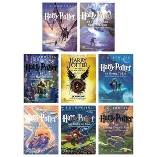Sách Truyện Harry Potter 7 Tập- Tặng tập 8 ngoại truyện