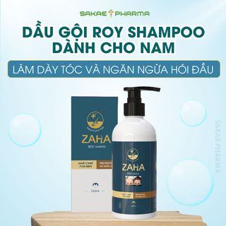 ZAHA Roy Shampoo Men Dầu Gội Kích Thích Mọc Tóc, Ngăn Ngừa Rụng Tóc và Hói Đầu Ở Nam Giới