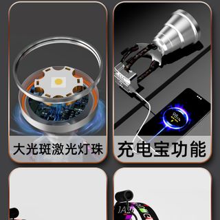 ĐÈN PIN ĐỘI ĐẦU SIÊU SÁNG TỎA RỘNG S35, SẠC DỰ PHÒNG CHỐNG NƯỚC IPX7, ĐỘ SÁNG 4000 LUMEN, 3 CHẾ ĐỘ ÁNH SÁNG GD184 - LADY'S PASSION