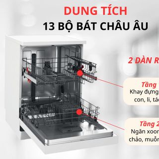 Máy rửa chén độc lập Whirlpool WFE 2B19