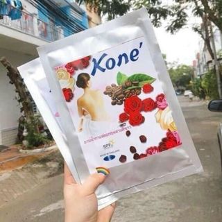 Tắm trắng body kone thái lan-TẮM TRẮNG BODY với TINH CHẤT CÀ PHÊ VÀ HOA HỒNG