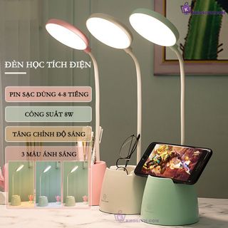 Sỉ Đèn Bàn Học Chống Cận Pin Sạc Tích Điện Không Dây SL-906