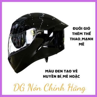 Mũ bảo hiểm fullface Royal M266 2 kính,nón bảo hiểm chùm đầu có lót tháo rời vệ sinh