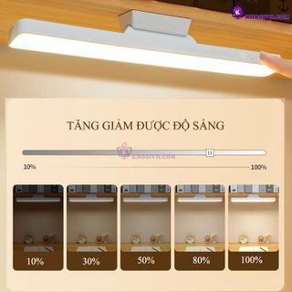 Sỉ Đèn Học Tích Điện Dán Tường Gắn Bàn Làm Việc Điều Chỉnh Linh Hoạt Xoay 88 Độ 3 Màu Ánh Sáng SL-963