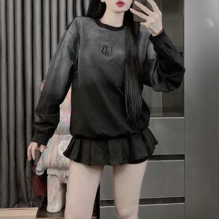 Áo thun dài tay nam nữ thu đông - Chất liệu nỉ da cá