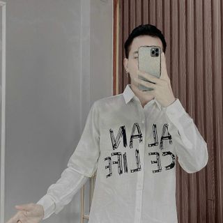 Áo sơ mi couple nam nữ thời trang