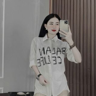 Áo sơ mi couple nam nữ thời trang