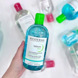 Nước Tẩy Trang Dịu Nhẹ Cho Da Mặt BIODERma Crealine/Sebium H20 500ml