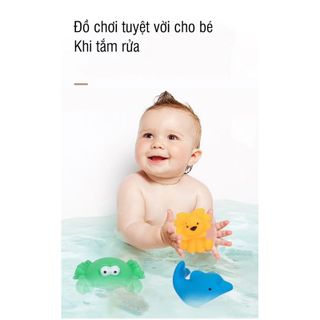 TÚI 13 CON THÚ NHỰA CAO SU MỀM BÓP CHÍP CHÍP THẢ BỒN TẮM CHO BÉ YÊU 57196 - LADY'S PASSION