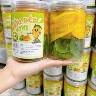 [Tết 2025] Trái cây sấy dẻo mix 2 vị Xoài Kiwi (400G)