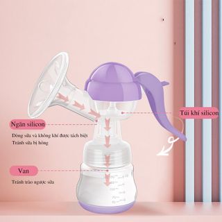 MÁY VẮT SỮA CẦM TAY XIERBAO CHẤT SILICON MỀM AN TOÀN TUYỆT ĐỐI 71626 - LADY'S PASSION