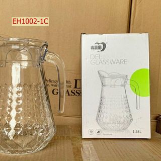 BỘ BÌNH THỦY TINH KÈM 6 CỐC DELI EH1002- 1CL7