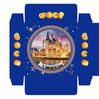 BÁNH QUY BƠ  HỘP THIẾC 340g DATE MỚI  russia