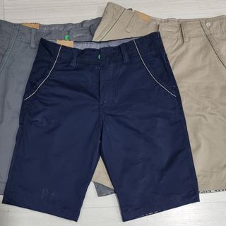 quần sort kaki lưng thun và dây kéo