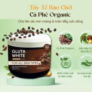 Tẩy body cà phê Gluta white
