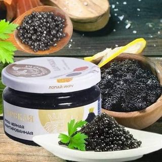 Trứng Cá Hồi Đỏ, Cá Tầm Đen 220gr Nga Date NEW
