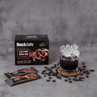 Rock Cafe Đen Đá (Thùng 24 Hộp x 10 Gói)