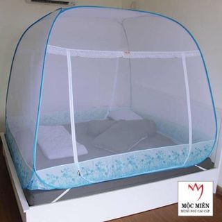 Màn Chụp Cao Cấp Mộc Miên Đỉnh Rộng - Kích Thước 1,2mx2m ( video , hình thật )